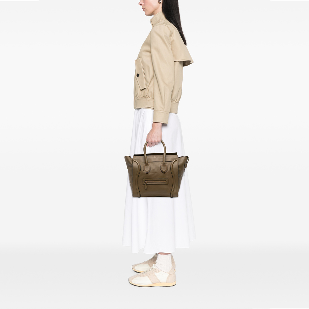 Pre-Loved Celine Mini Calfskin Luggage Tote - Picture 9 of 9